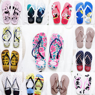 巴西正品 新款 Havaianas哈瓦那男女款 凉拖人字拖 SLIM花色防滑沙滩