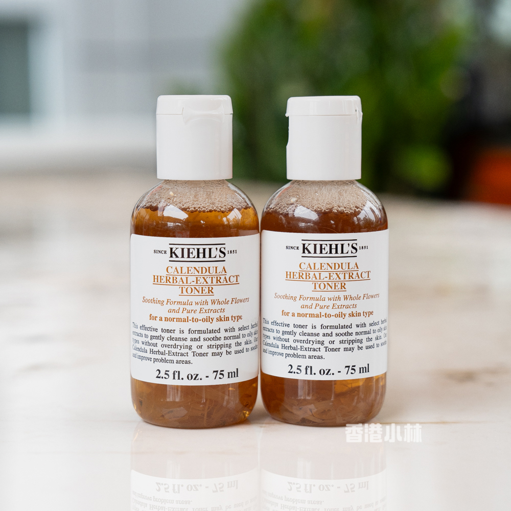 正品中小样75ml kiehl's科颜氏金盏花爽肤水控油祛痘收缩毛孔保湿