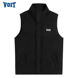 沃特秋冬款中青年男士马夹羽绒棉马甲男轻薄背心坎肩加肥大码外套