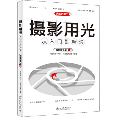 摄影用光从入门到精通 视频教程版视觉中国500px.六合视界部落9787301322833北京大学出版社艺术/艺术理论（新）