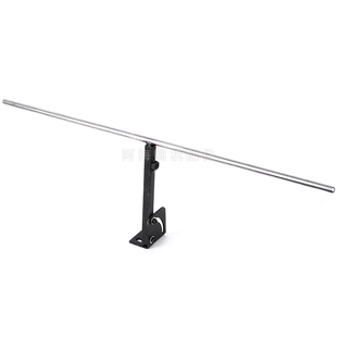 大圆机撑布架不锈钢T型挡布杆展布架座子卷布机配件针织圆机配件