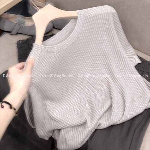 100莱赛尔！/高智灰/夏季女士短袖T恤【衣长57胸围100】26015