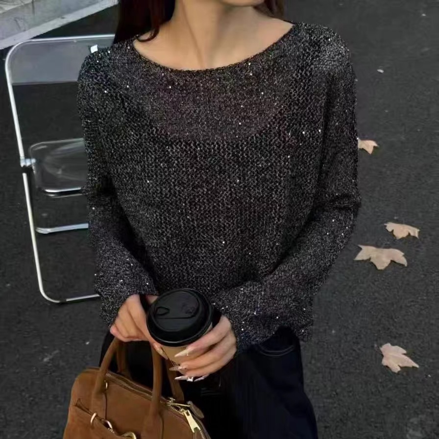 /繁星/~绵羊毛珠片纱设计师款【胸围108衣长60】 071