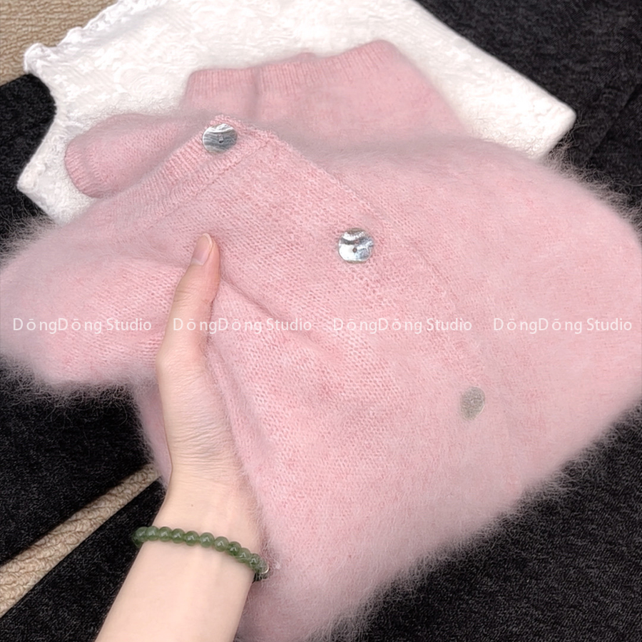 顶配！新粉必入！[美神降临]大角羊拉绒纯色开衫圆领宽松长袖毛衣,女装/女士精品,毛针织衫,淘宝优惠券,粉丝福利购,淘宝优惠卷