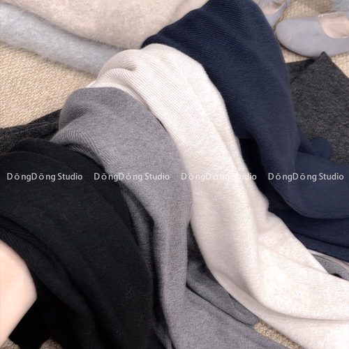 特！人手三条！[宠粉打底2号]无缝半高领纯色修身针织打底衫 3303