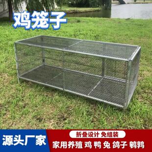 鸡笼子家禽养殖笼 鸡 鸭 鸽子 鹌鹑 兔子 狗 鸟笼子防黄色狼鸡笼