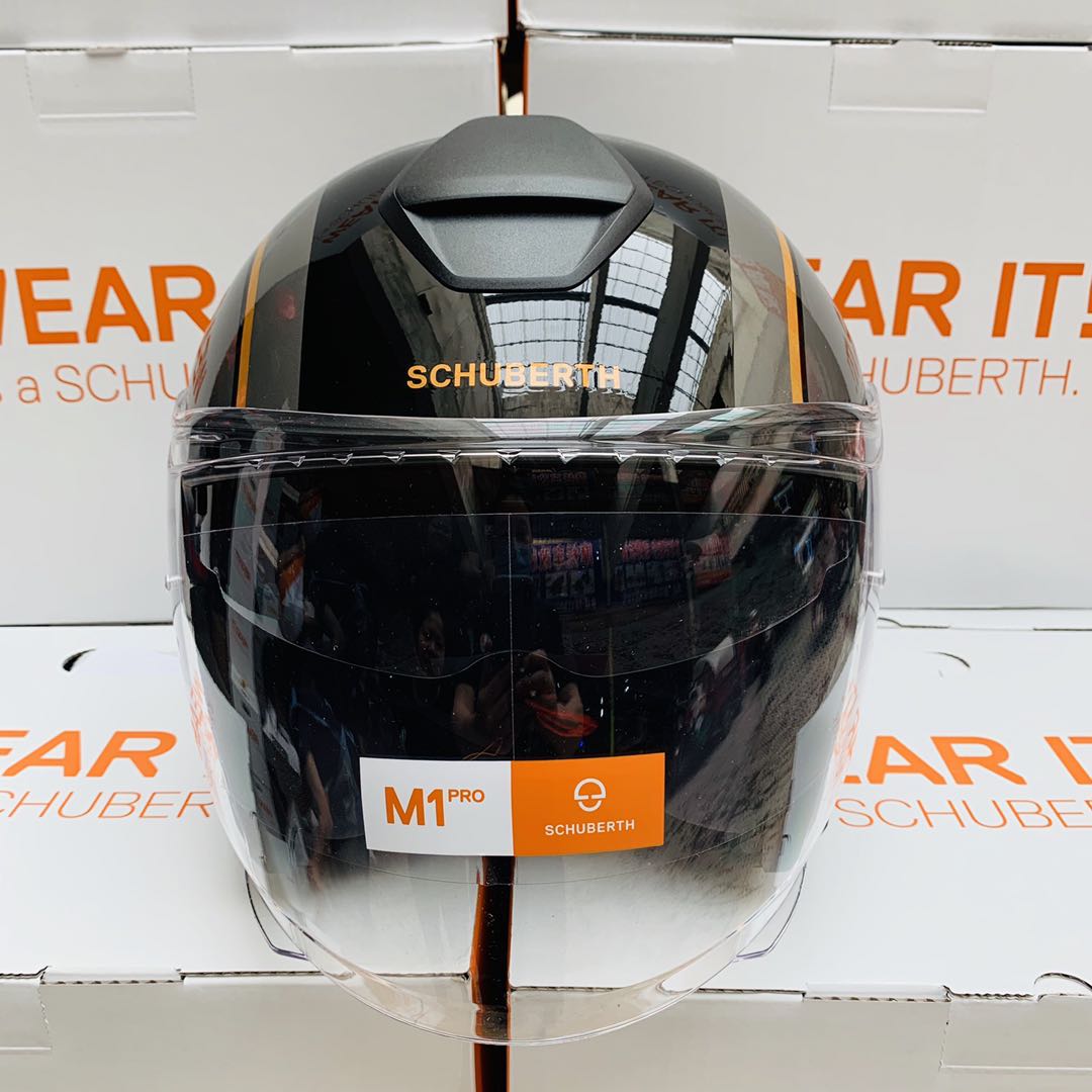 舒伯特schuberth M1 Pro 车头盔防摔3/4盔夏季双镜片蓝牙半盔8