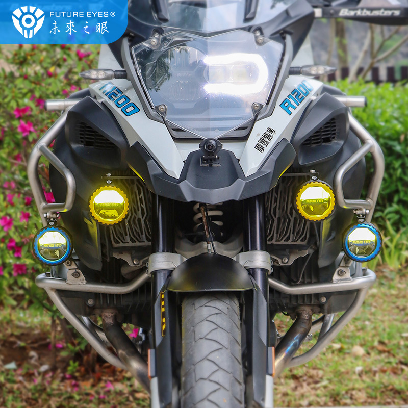 未来之眼pl40车led射灯远近一体铺路切线灯爆闪强光超车灯