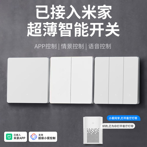 已接入米家APP智能开关