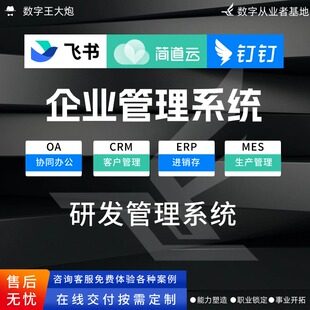 研发管理系统钉钉简道云宜搭专业定制企业低代码搭建应用流程表单