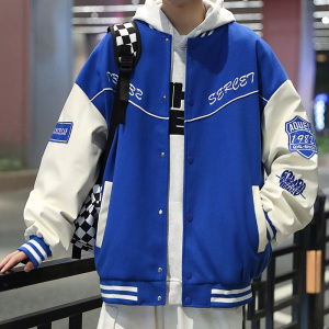 潮流夹克2025新款秋季男休闲宽松百搭情侣款棒球服外套帅气男P75,男装夹克,星座1508