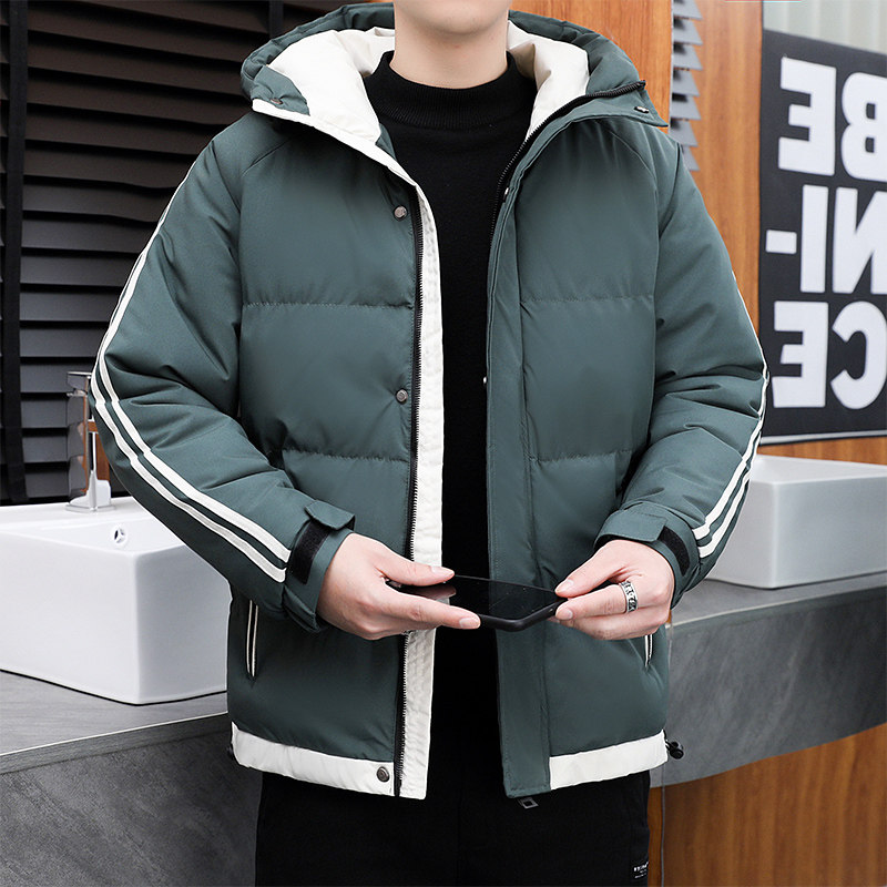 2025年新款羽绒棉服加厚9789两条杠棉衣男二条杠外套棉袄8227P58,男装棉衣,星座1508