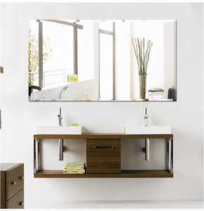 定做高清浴室镜子贴墙厕所壁挂洗手间化妆镜子玻璃镜子定制尺寸