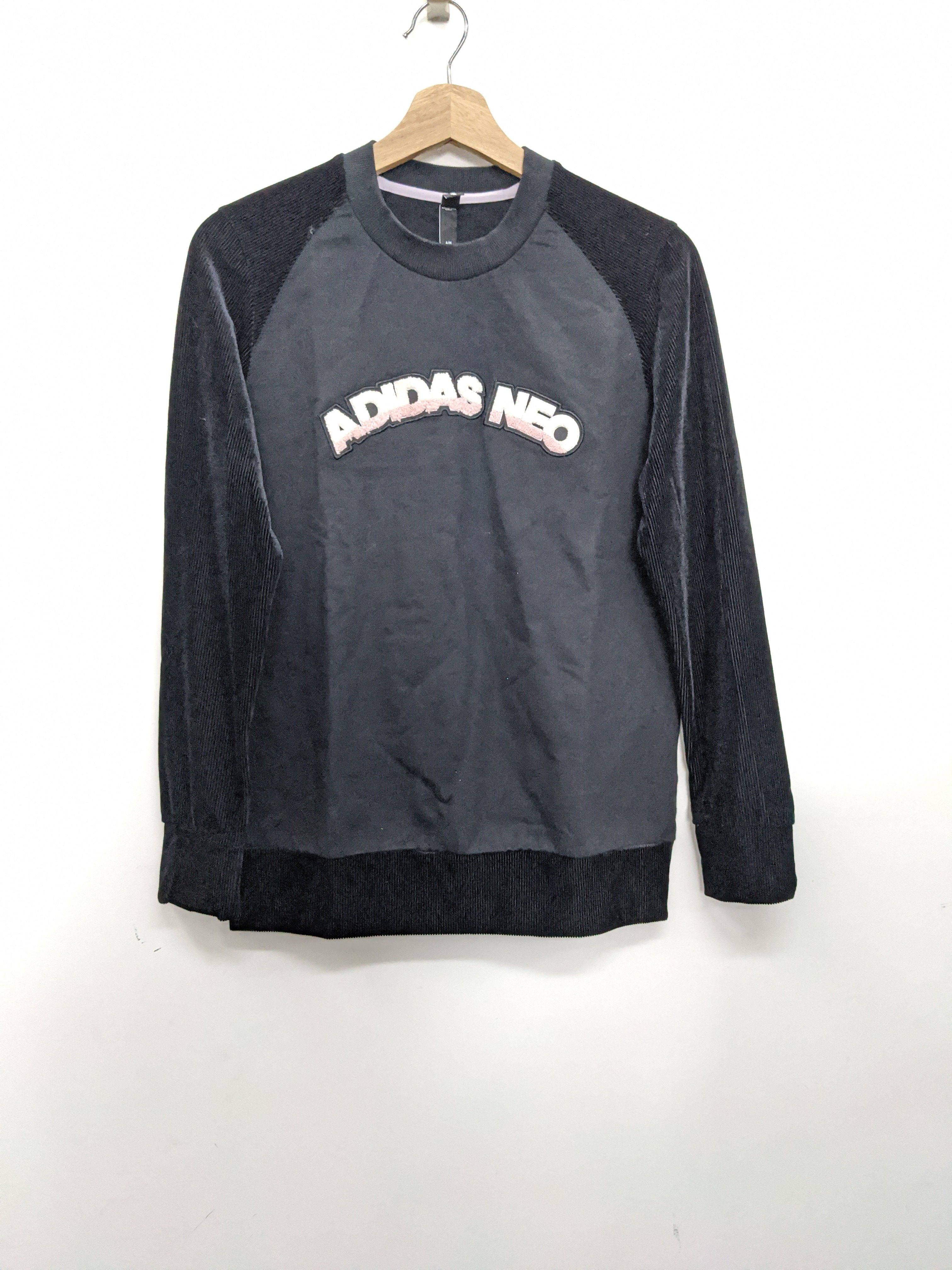ADIDAS NEO 女子卫衣上衣春季新款圆领运动服长袖套头衫 EI4274