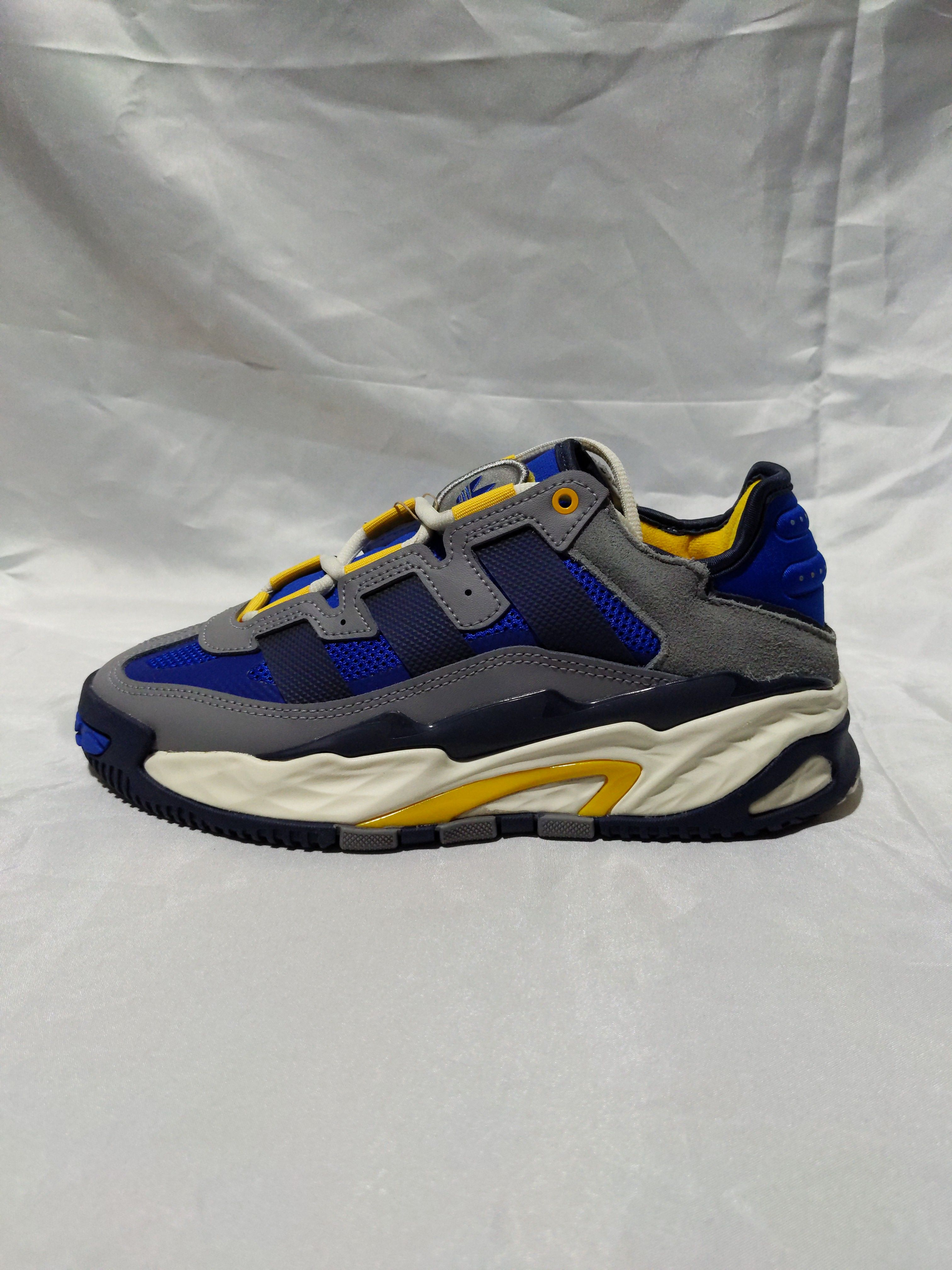 adidas Originals Niteball Grey Royal Blue 男女休闲鞋 H06510