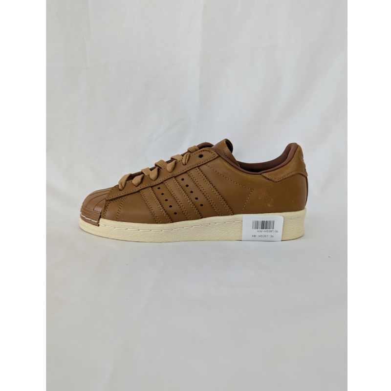 正品绝版孤品 adidas Superstar 82 女子原木色复古贝壳头 IH5397
