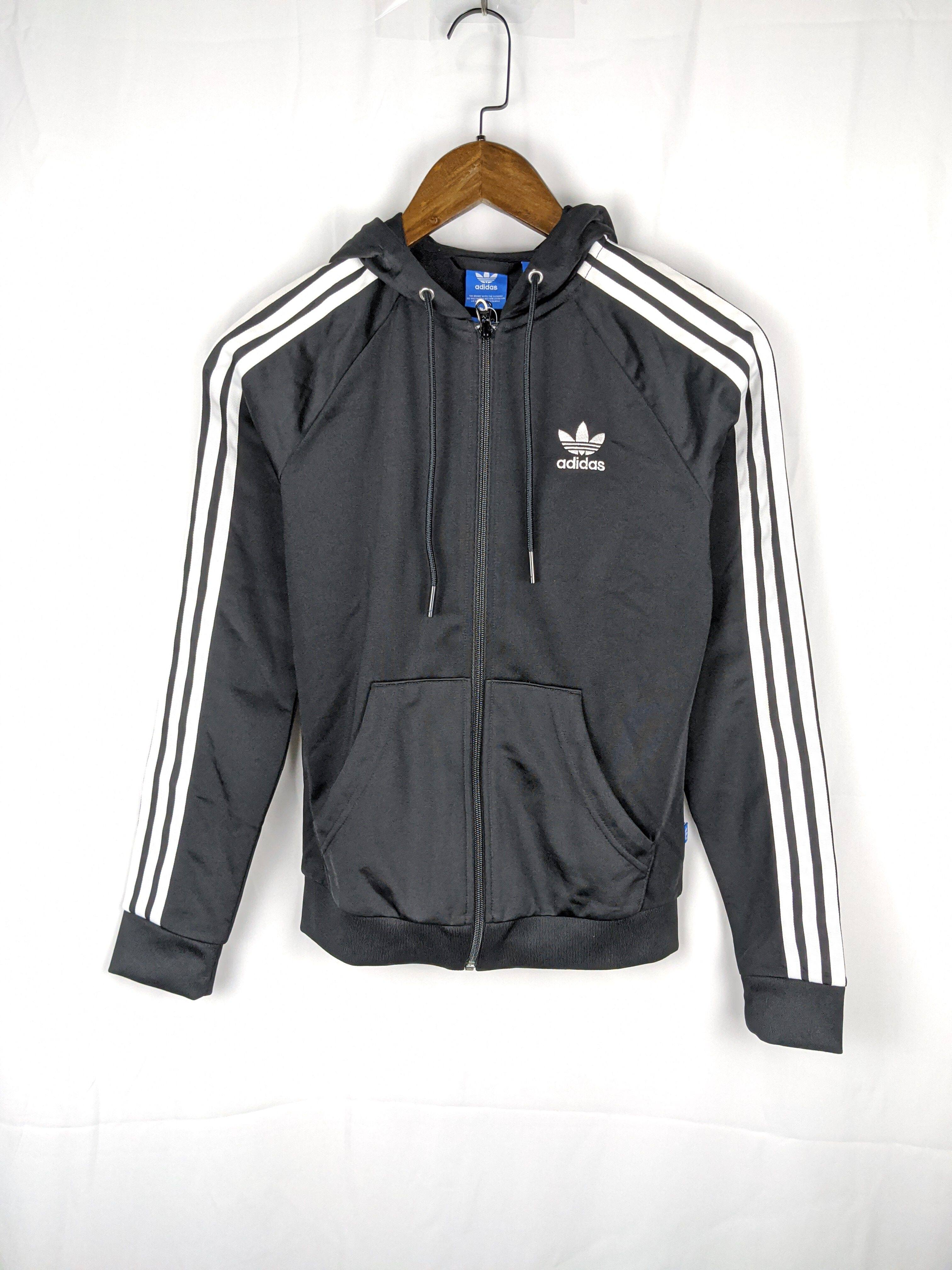 adidas Originals Slim Full Zip Hoodie 女子经典款外套 AY8128