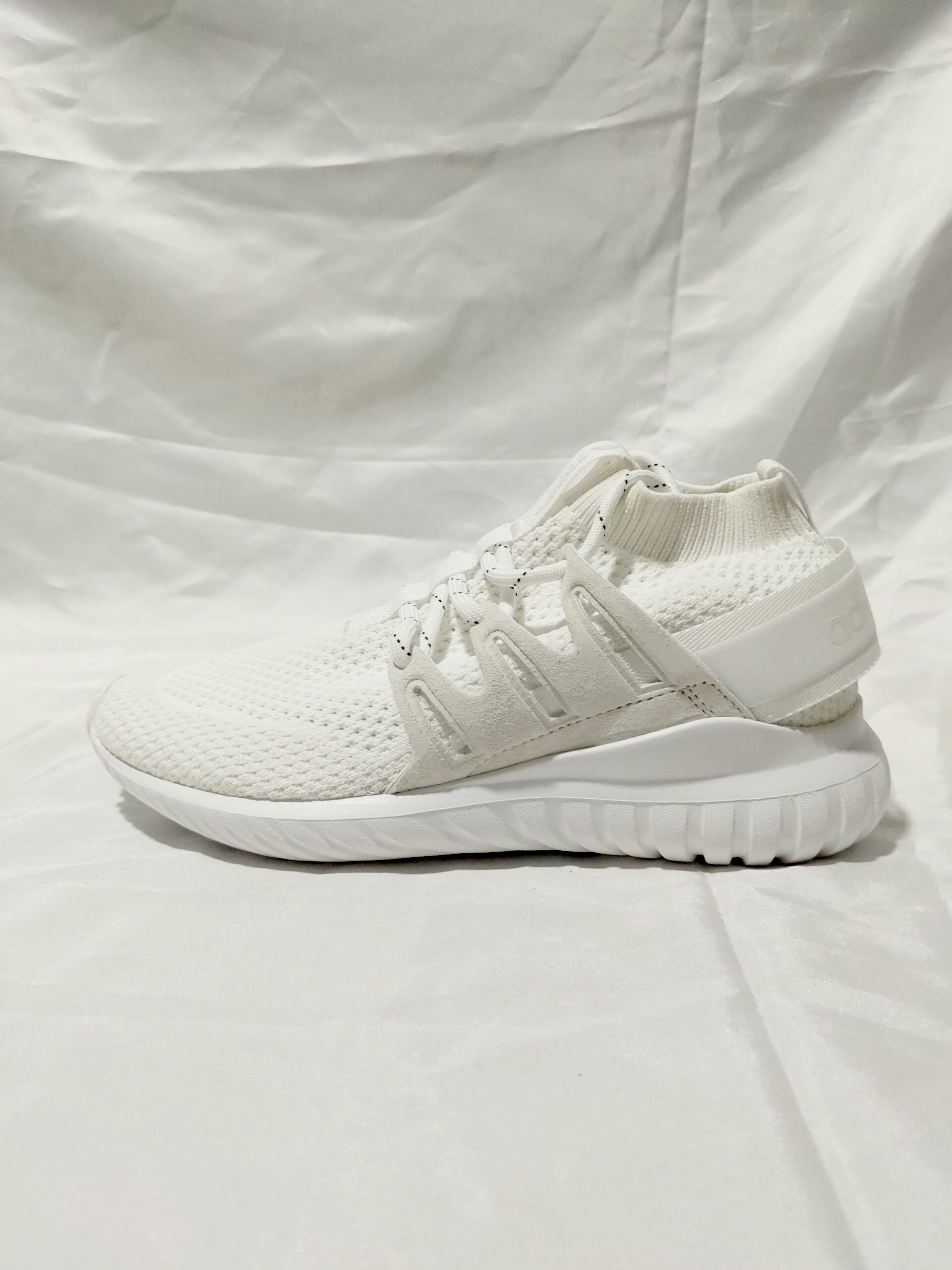 adidas TUBULAR NOVA Primeknit 女编织小白椰子休闲鞋鞋 S80106