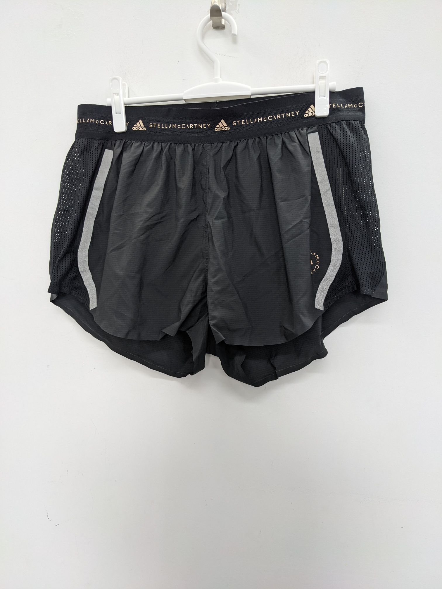 联名 adidas Stella McCartney 设计师轻奢女跑步瑜伽短裤 FU0747