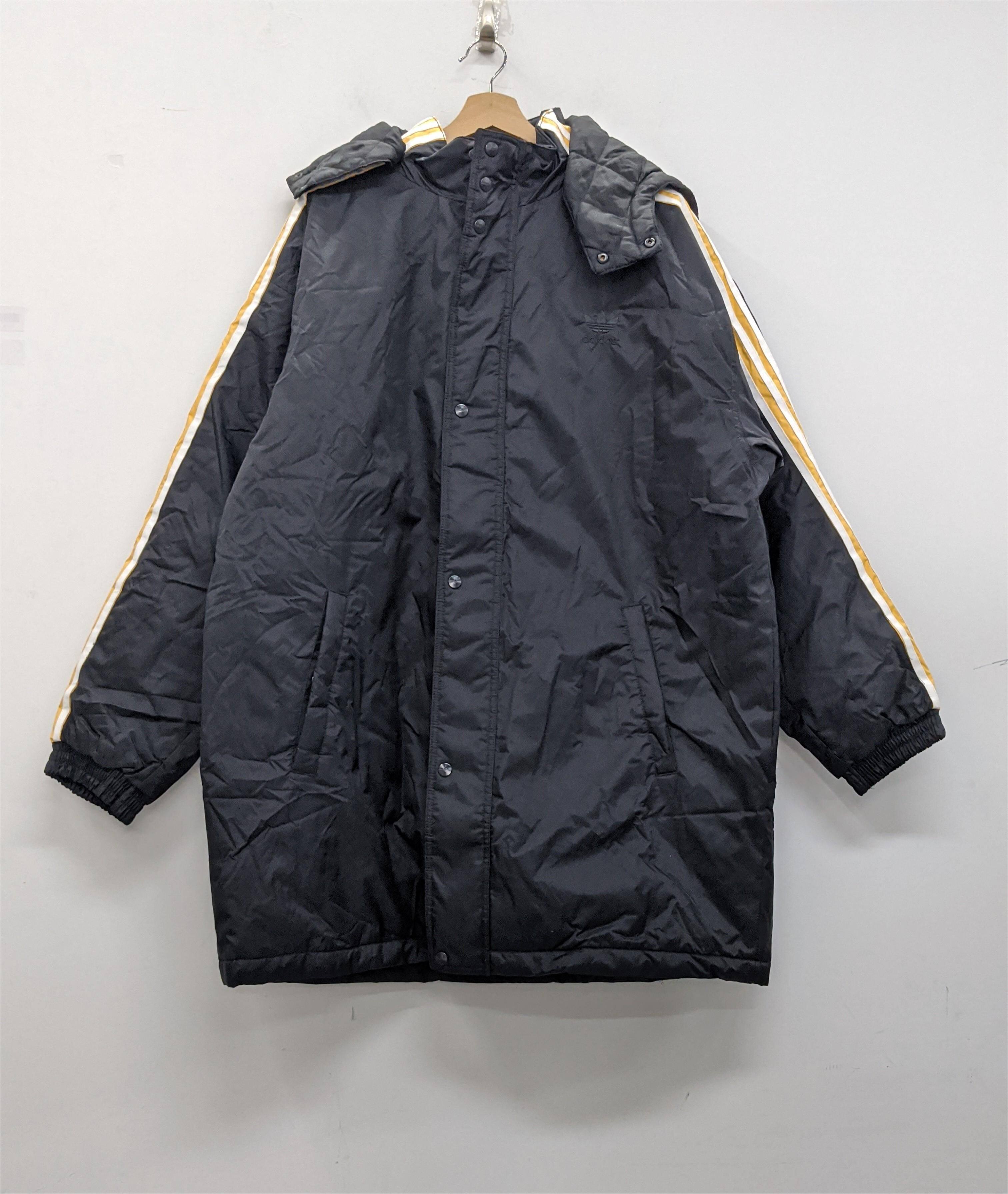 ADIDAS 阿迪达斯 三叶草棉服女装保暖棉袄长款运动服 DH4567