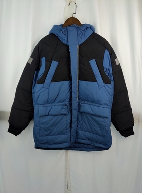 Adidas 阿迪达斯 三叶草男款运动休闲时尚保暖中长羽绒服 HL6745.