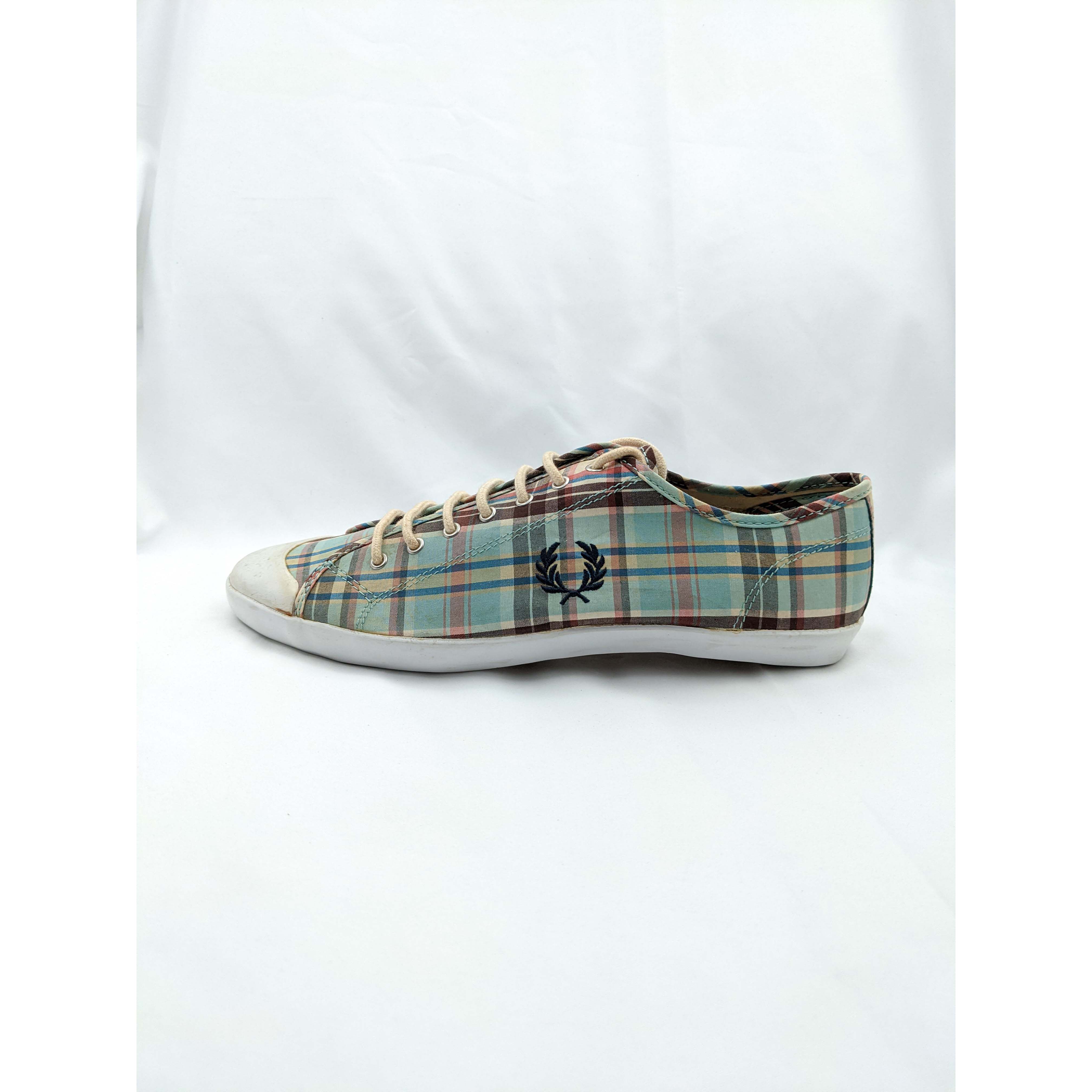 正品 仓库货 FRED PERRY FPX 男子英倫休閑鞋 B7079 42碼 有色差.
