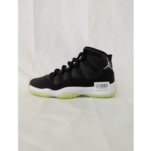 正品 Air Jordan 11 Retro GS 女子夜光绿丝绒 休闲鞋 IB1378-001