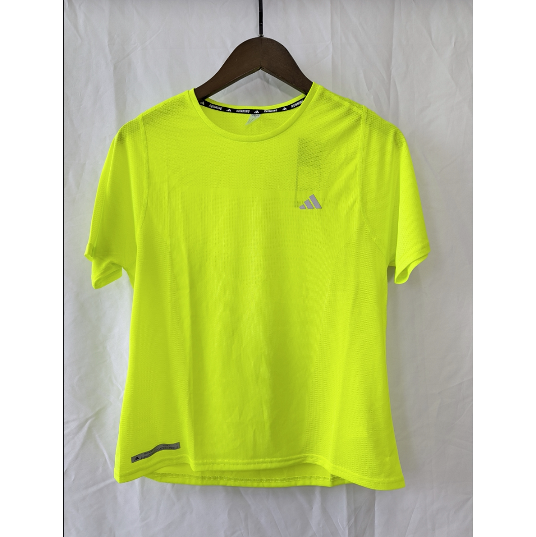 正品 adidas Ultimate Knit 女子跑步 网眼透气 速干短袖 IM1863
