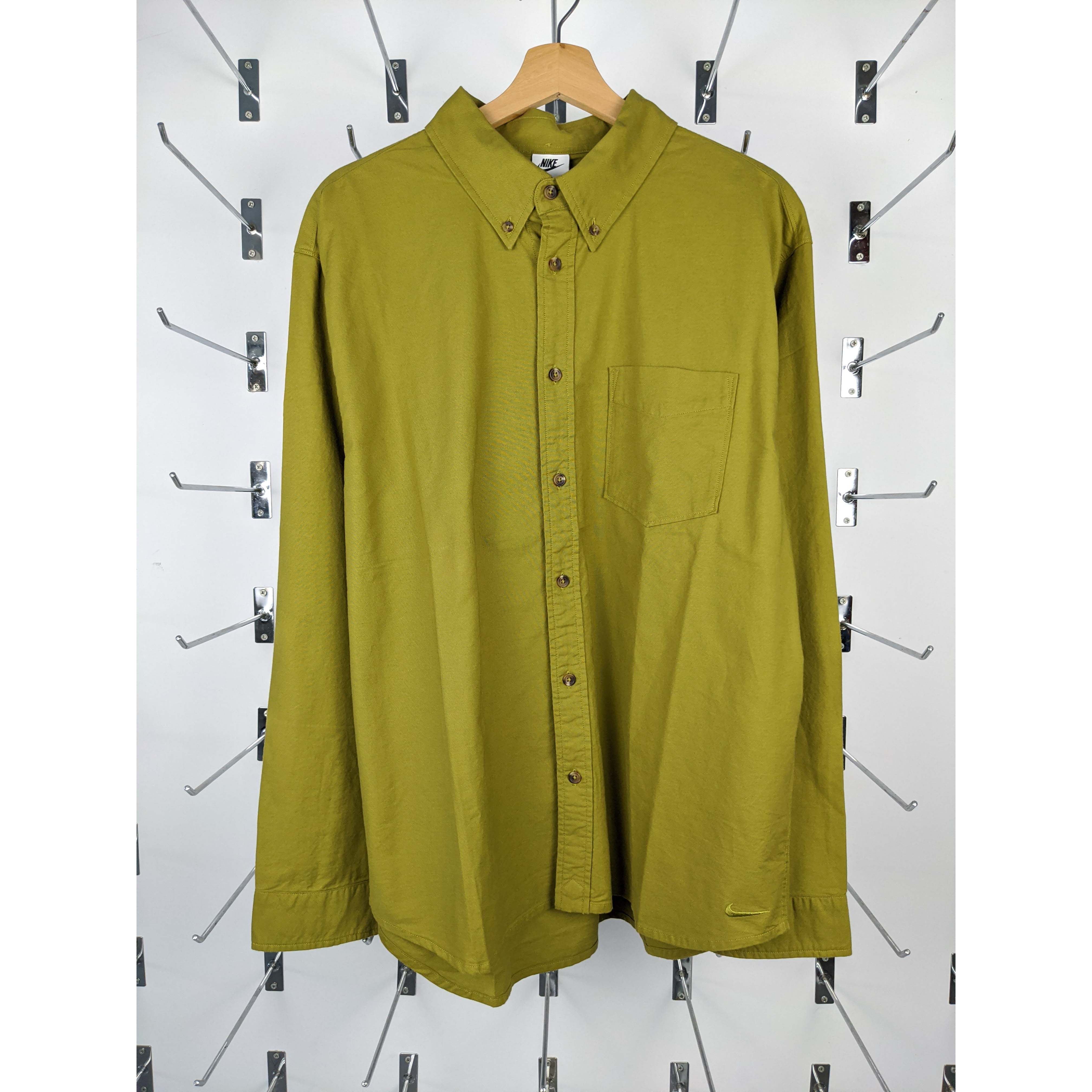 耐克 Nike Long-Sleeve Oxford Button-Down 男子衬衫 FN3126-307