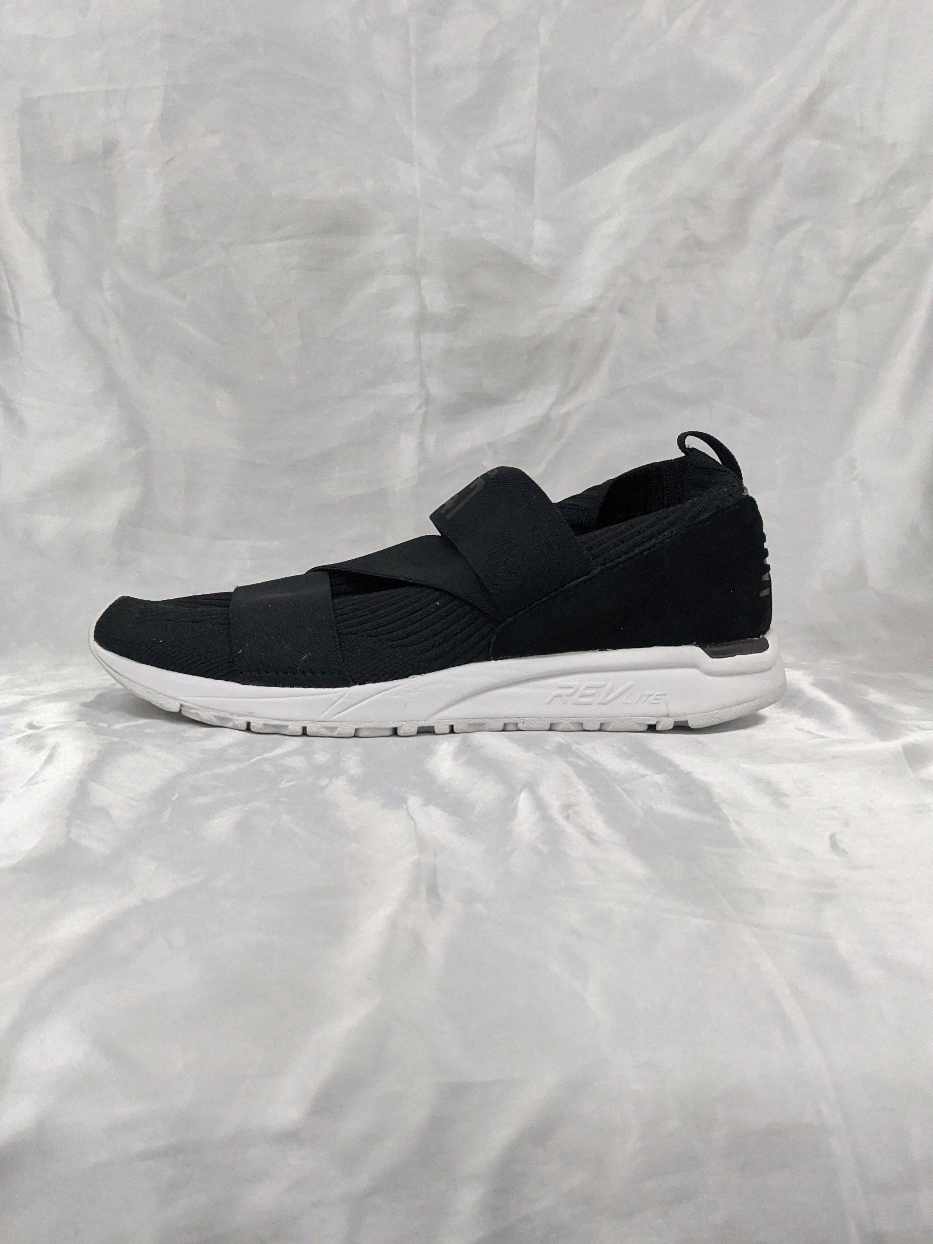 NEW BALANCE / NB 247系列 女子经典黑绑带一脚蹬休闲鞋 MRL247KX