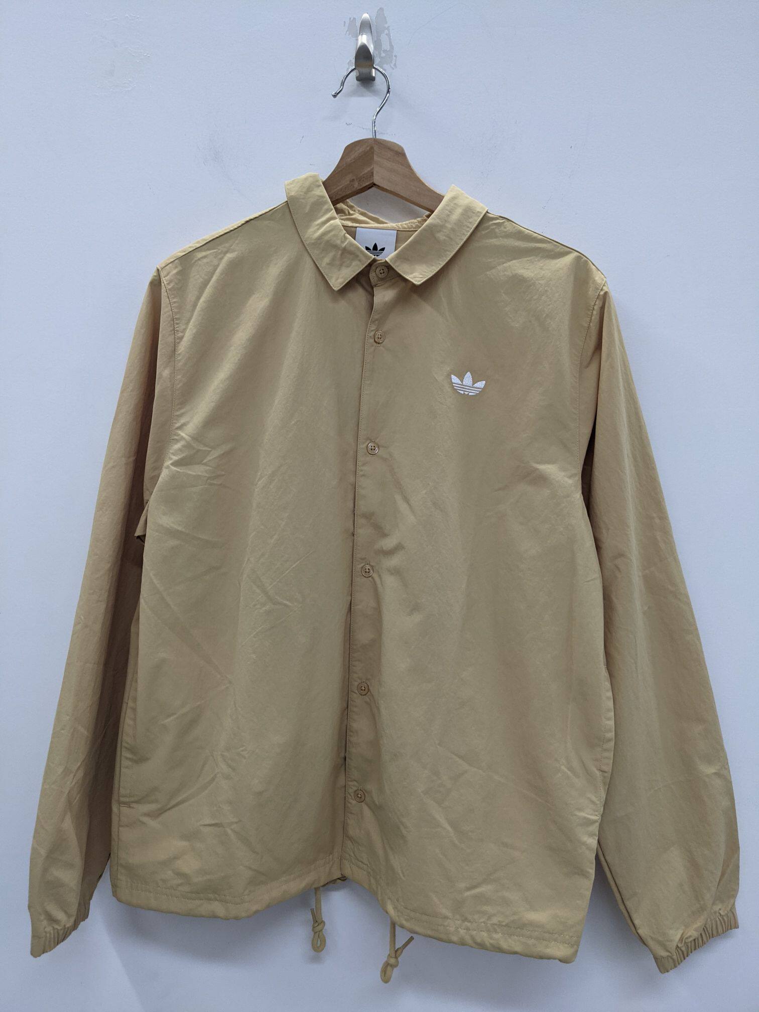 ADIDAS ORIGINALS COA(C)H SHIRT 男子教练潮流休闲外套 GL9969