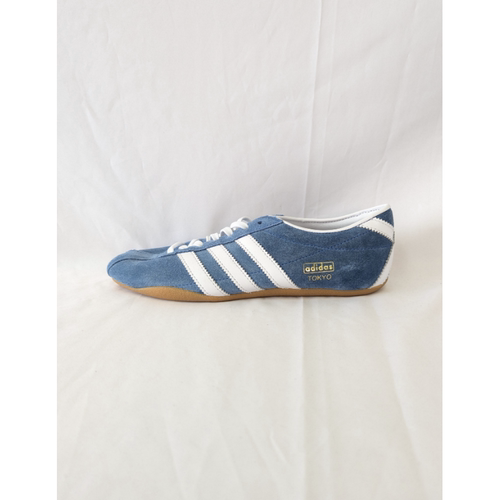 正品 三叶草 adidas Tokyo 'Blue Bird' 东京女复古休闲鞋 有色差