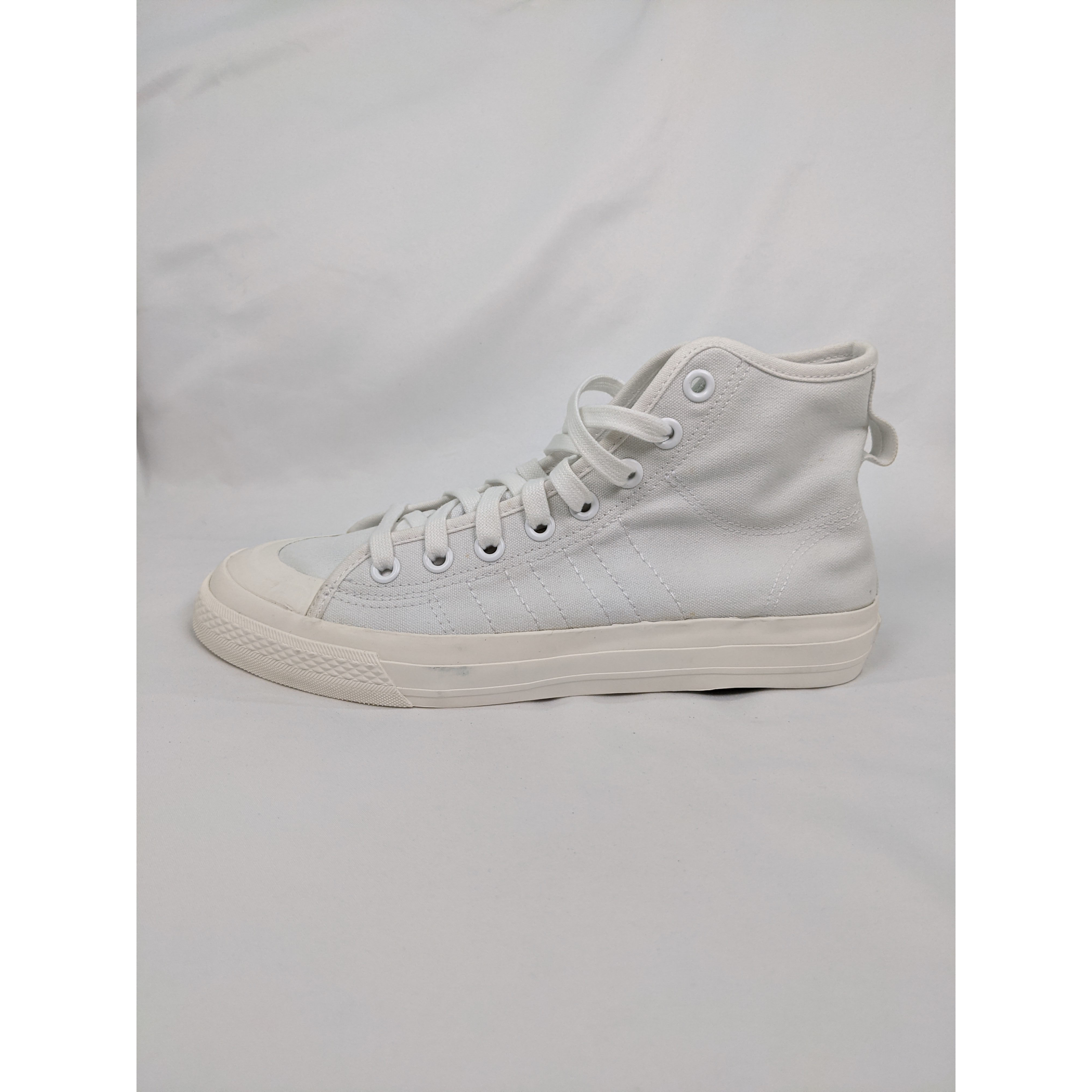 正品 出样 ADIDAS NIZZA HI RF CANVAS 帆布鞋 EF1885 有色差污渍