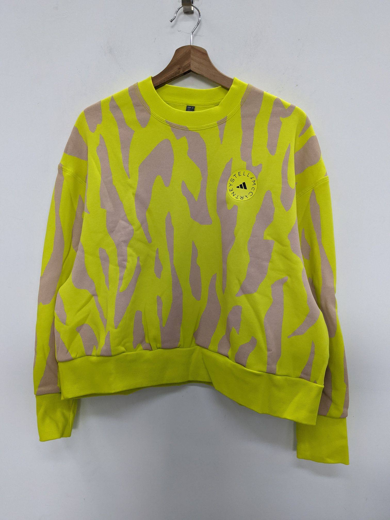 联名 adidas Stella McCartney 设计师系列女运动圆领卫衣 GL7669
