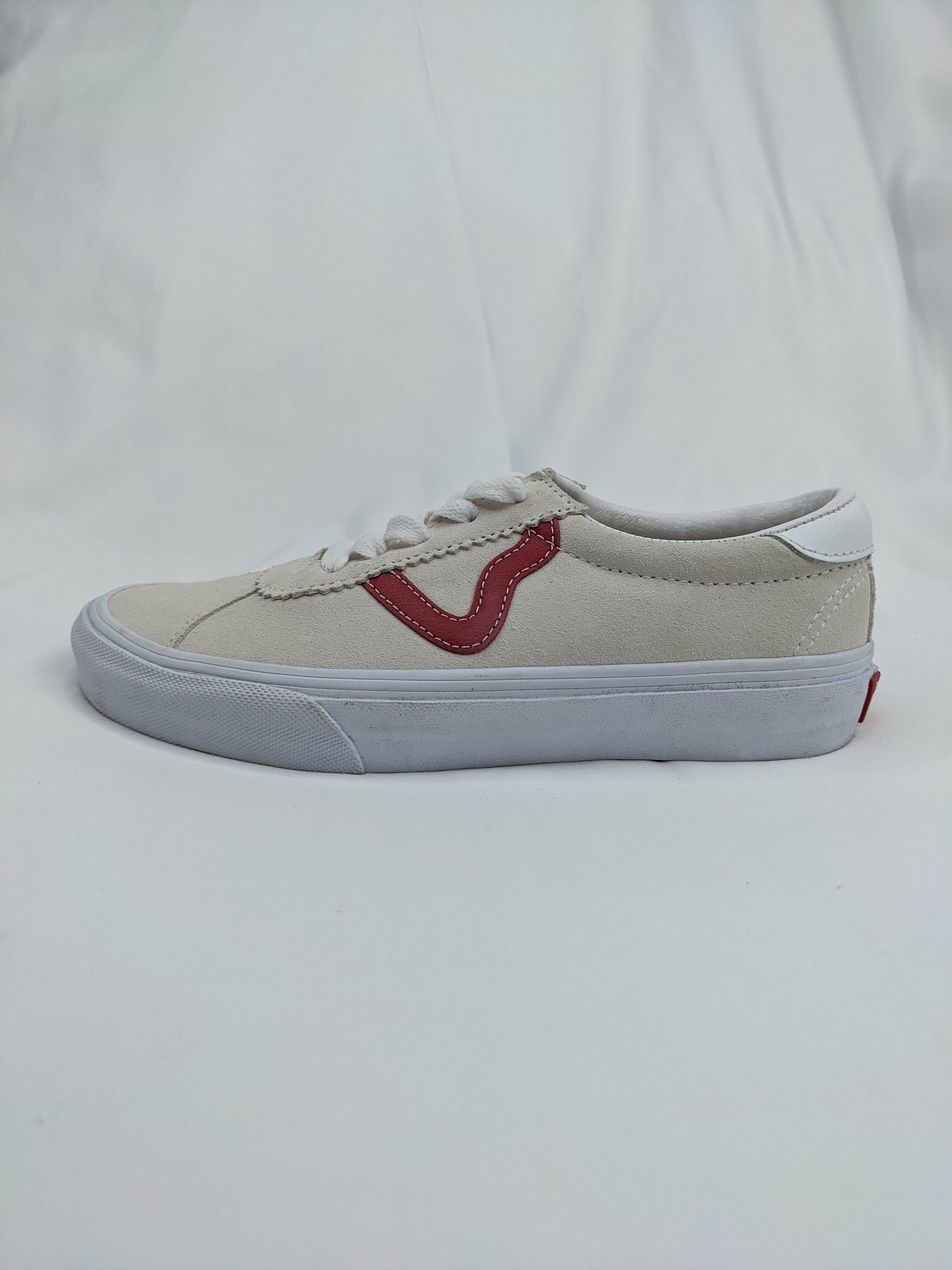 正品 Vans Sport Red Yellow 女子复古标滑板鞋 VN0A4BU6SO0 无盒