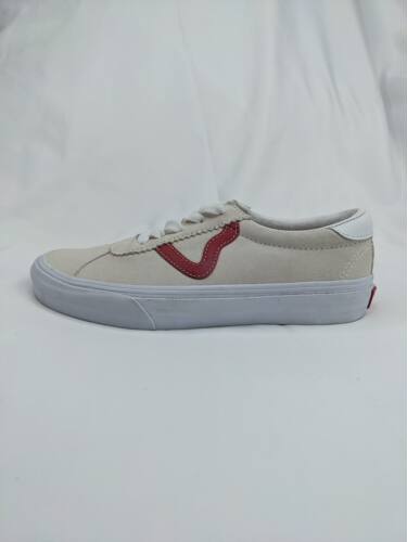 正品 Vans Sport Red Yellow 女子复古标滑板鞋 VN0A4BU6SO0 无盒