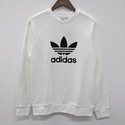 三叶草经典款 ADIDAS TREFOIL CREW 男子休闲复古套头卫衣 DV1544