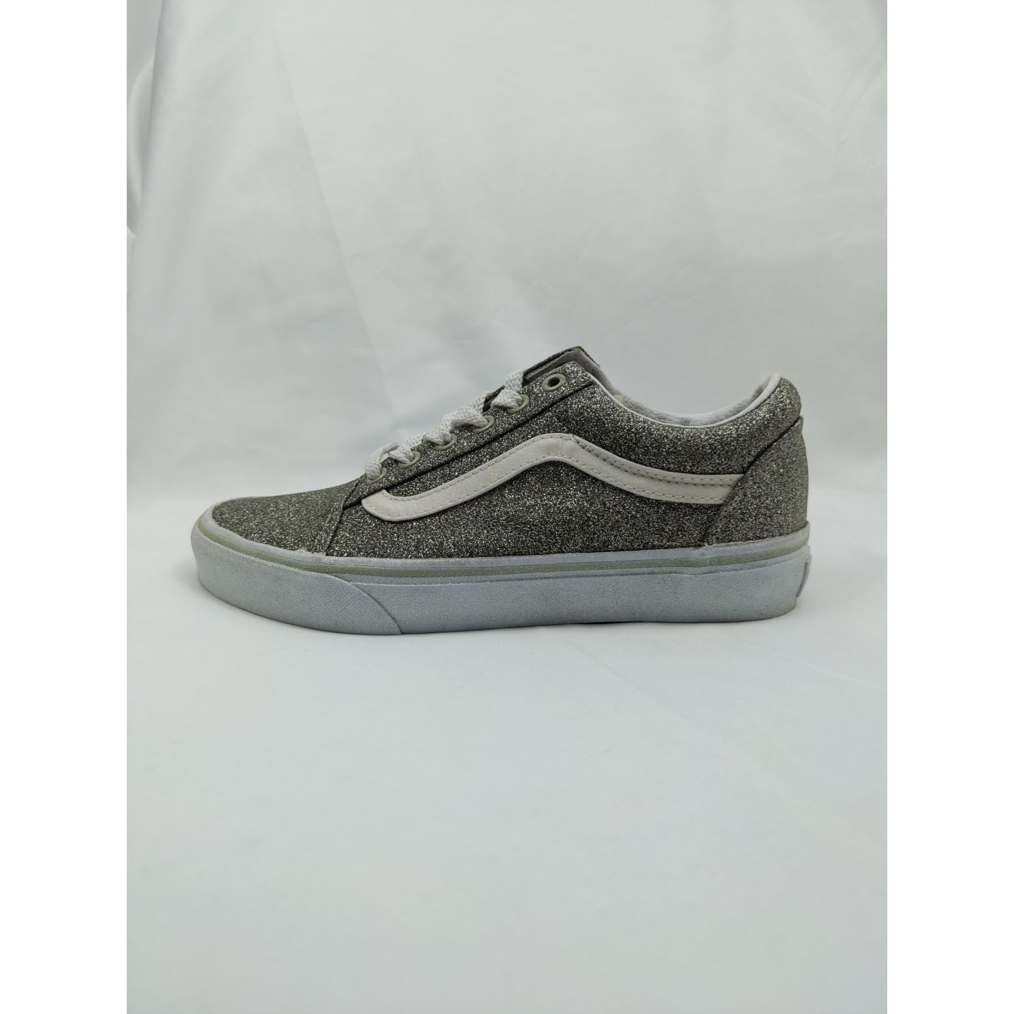 正品无盒 Vans Preschool Old Skool 女子滑板休闲鞋VN0A5JMIB5M.