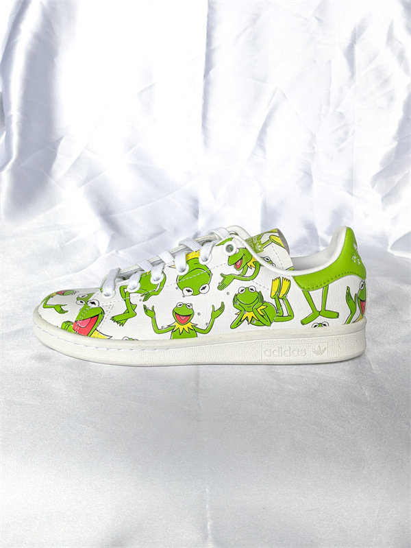 联名 Disney X adidas Stan Smith KERMIT 科米蛙 芝麻街 FZ2707