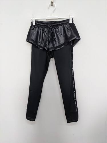 联名 ADIDAS STELLA McCARTNEY 女假两件健身瑜伽跑步长裤 DZ8792