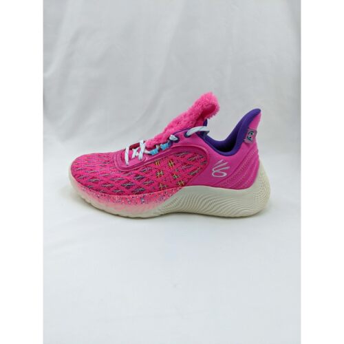 UA x Curry Flow 9 x Abby Cadabby 儿童女子篮球鞋 3024249-605