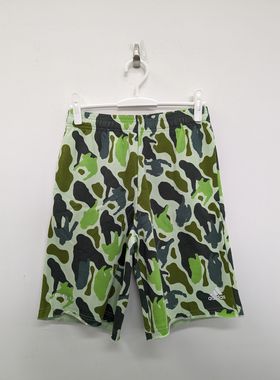 ADIDAS N.E.R.D. Essentials Shorts 菲董联名款迷彩短裤 DG8621