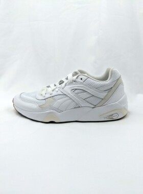 彪马 PUMA R698 75y PRM 女子复古小白休闲鞋 393403-02 员工内买