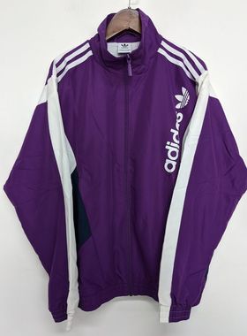 限量 三叶草 ADIDAS 90'S BLOCK TRACK 女子拼色复古外套 EC2178