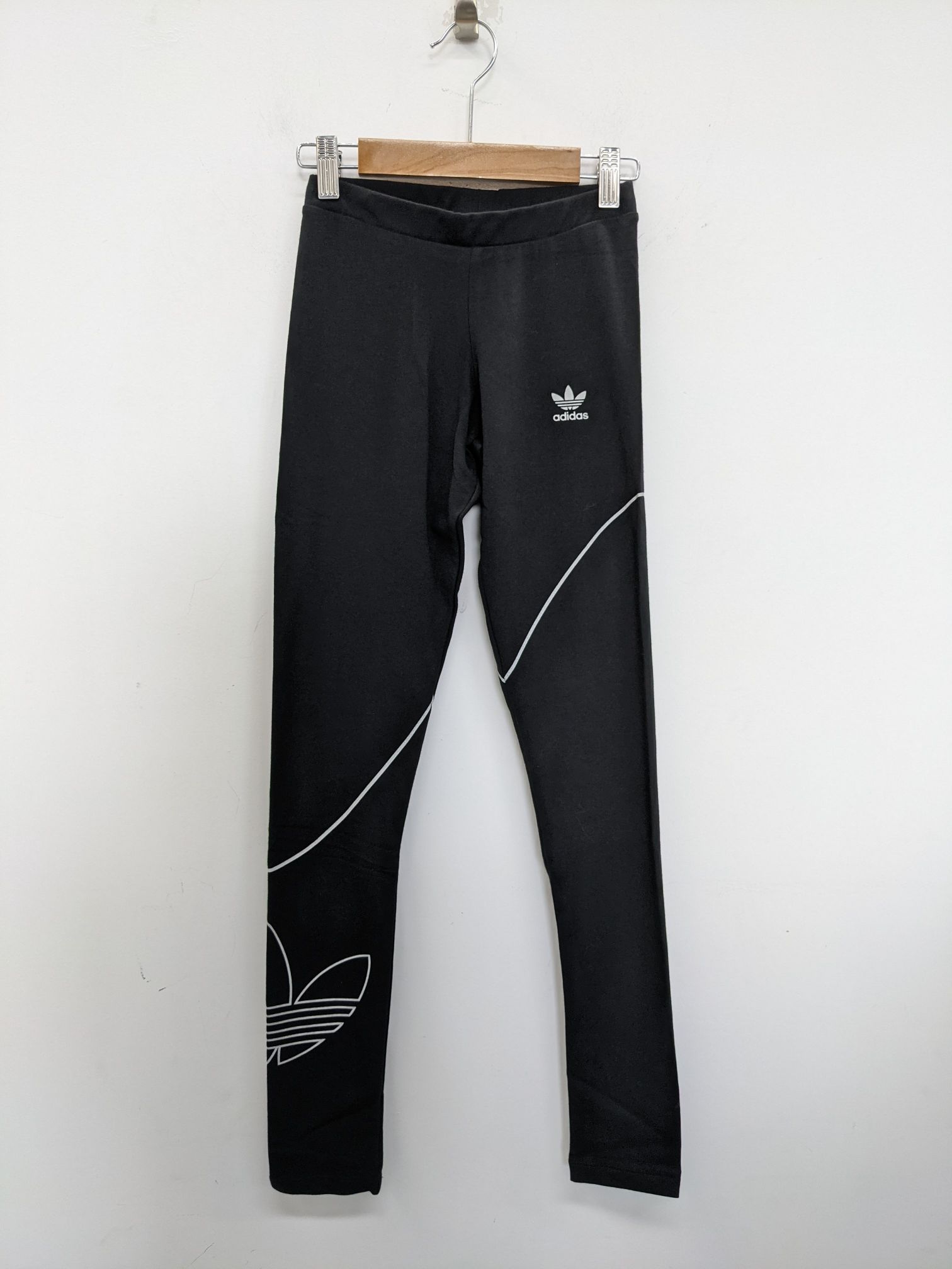 三叶草 adidas Reflective Leggings 女子镭射 休闲打底裤 FR0561
