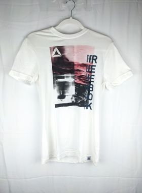 锐步 Reebok GS OST Photo Print Tee 男士运动休闲T恤 EC2068