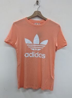 adidas Trefoil Tee Orange 三叶草女子橙色经典款短袖 CD6892