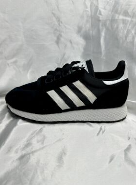 ADIDAS FOREST GROVE 三叶草情侣款复古款经典运动休闲鞋 B41550.