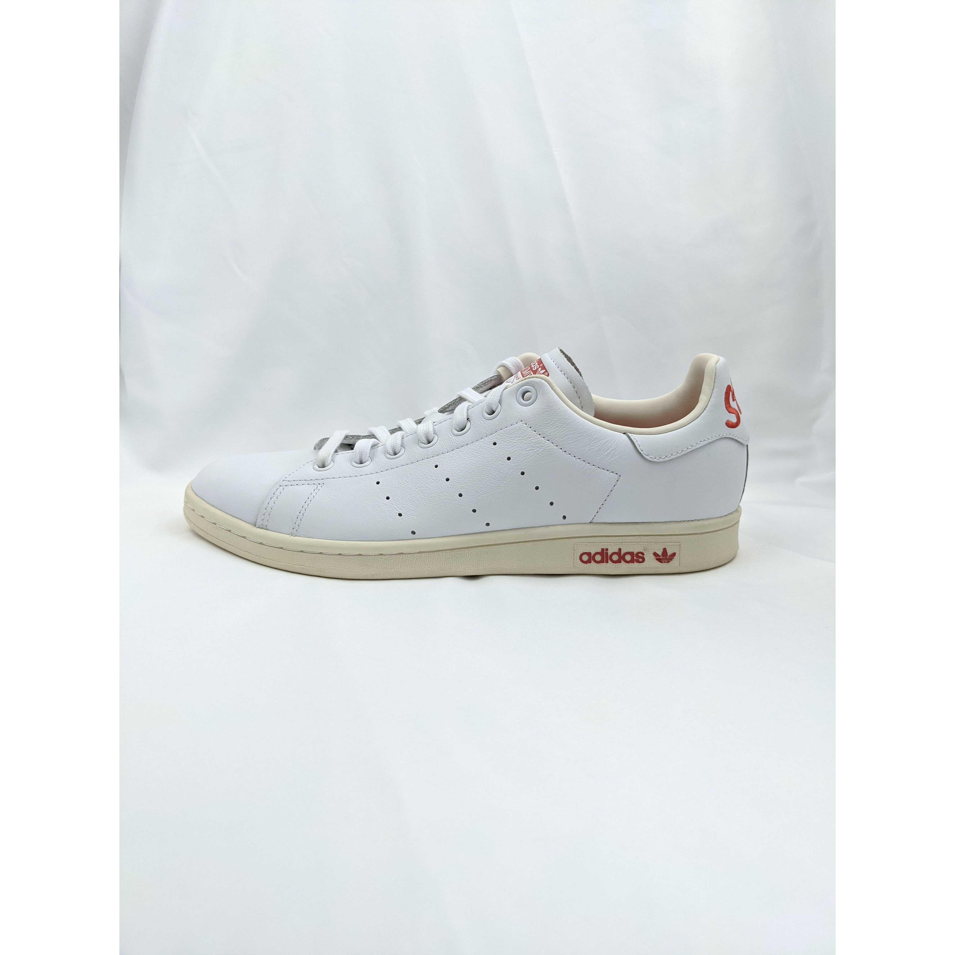 正品 三叶草 adidas Stan Smith Script 男子复古休闲鞋 EF4258