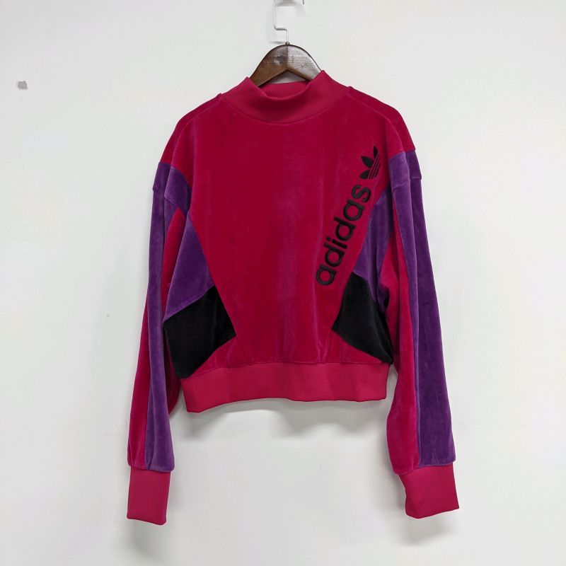 Adidas/阿迪达斯丝绒卫衣